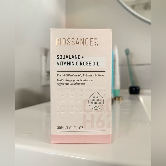 NEVER OPENED! Biossance Squalene + Vitamin C Rose Oil - Picture 4 of 6